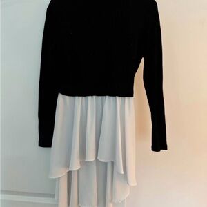 Black and White Layered Shirt